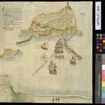 Bartolomeo Picchiatti – Progetto per il nuovo porto di Nisida, 1635. Simancas, Archivo General