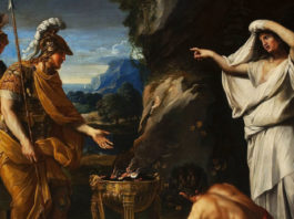 François Perrier - Aeneas and the Cumaean Sibyl (dettaglio)