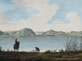 Pietro Fabris - Il Lago di Agnano (1776)